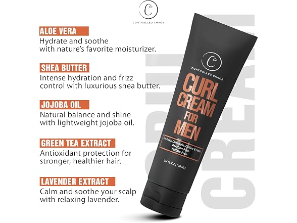 Controlled Chaos | Curl Cream for 3.4oz