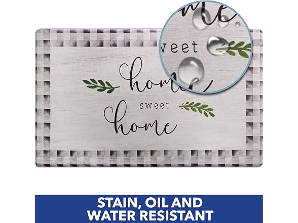 Home Dynamix Buffalo Check Kitchen Mat