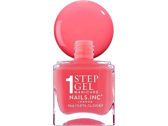 Nails Inc It's Topless Gel-Like Nail Polish, Sofia, 0.47 Fl Oz