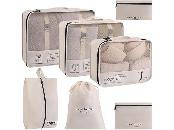 DanArt Luggage Organizer Travel Set