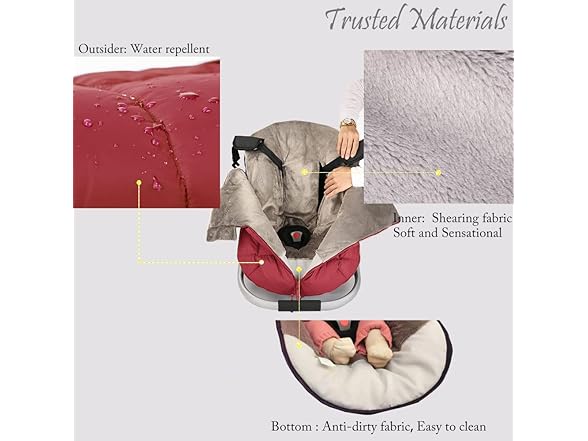 AGACAS Infant Car Seat Cover