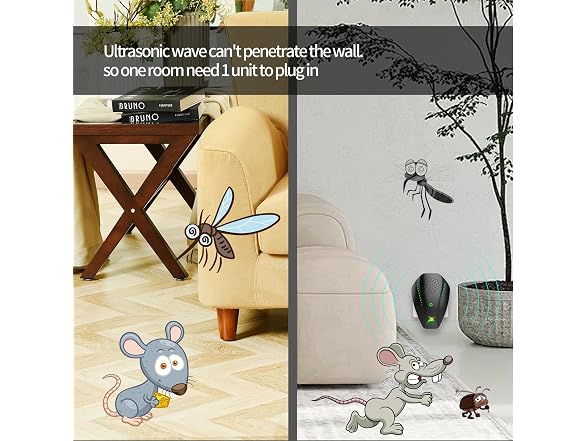 Ultrasonic Repeller & Insect Indoor