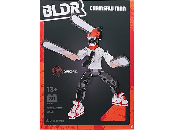 BLDR Chainsaw Man Buildable Action Figure Set