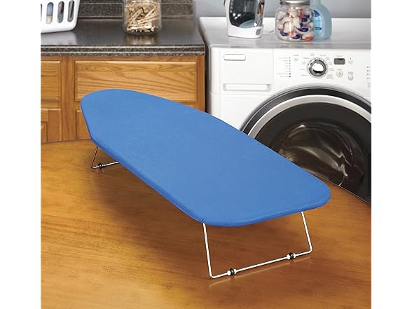 Whitmor Blue Tabletop Ironing Board
