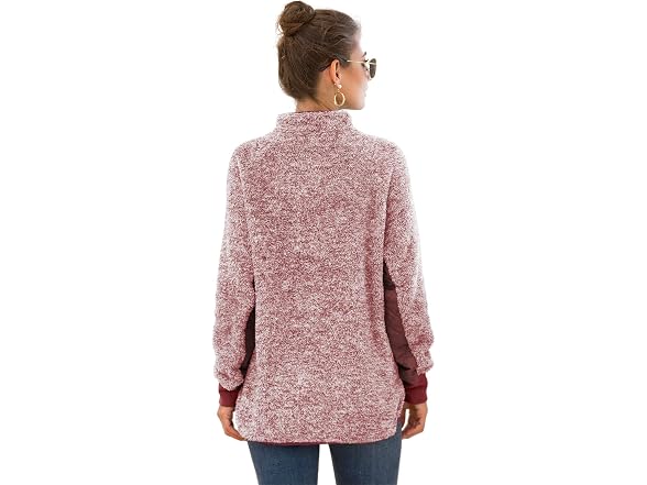 Viishow Women (XXL) Long Sleeves Coat Jujube Red