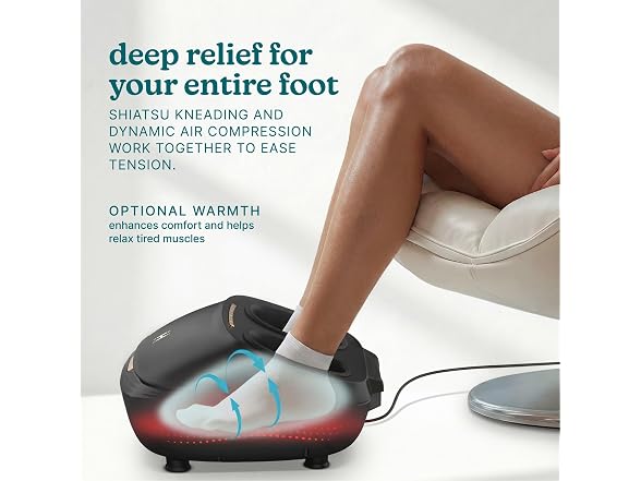 Homedics ModMassage Shiatsu Foot Massager with