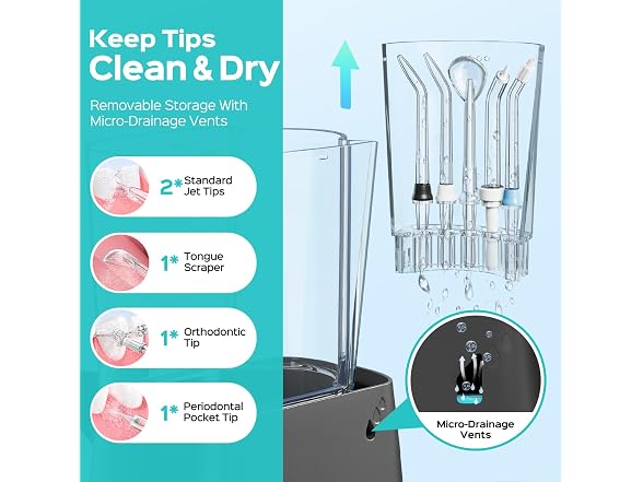 COSLUS E2 Excellent Water Flosser