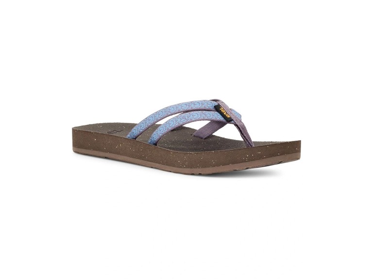 Teva Reflip Strappy Women's Shoes Boho Grey Ridge Size 5