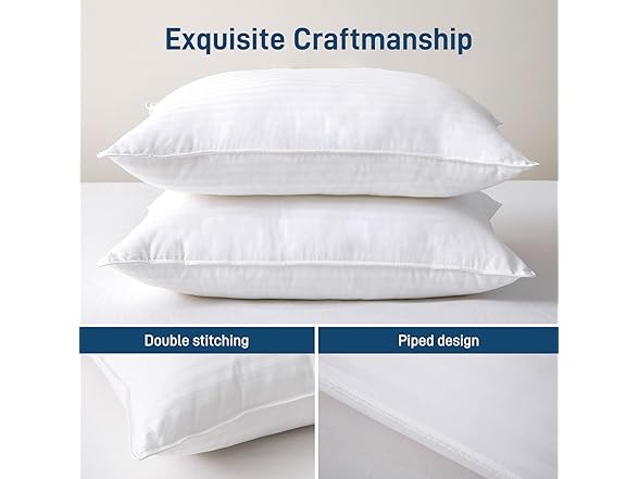 Ankwos Hypoallergenic Side Sleeper Pillow