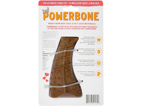 The Chew Club Power Bone Pet Chew Toy for Dogs
