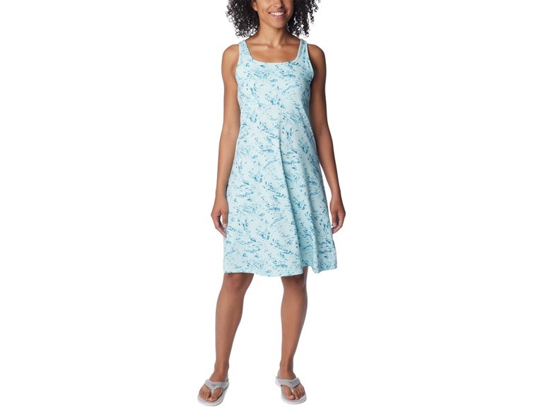 Columbia Women's Freezer III Dress, ICY Morn Winding Waters, X-Small