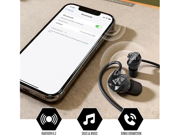 GLORYFIRE Bluetooth Shooting Ear Protection
