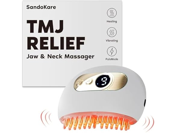 Zaybuon TMJ Relief Massager - White