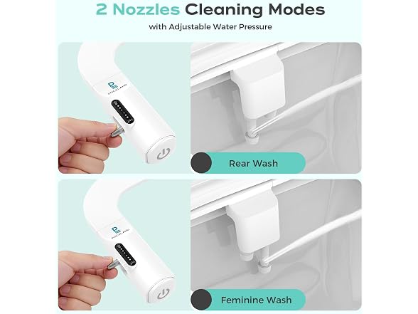 Bidet Attachment for Toilet, Non-Electric Cold Wat