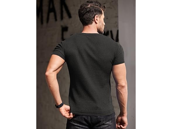 Coofandy Men (XXL) Muscle T Shirts Stretch Shirts