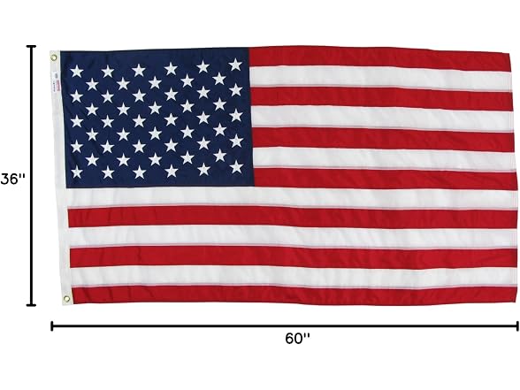 Valley Forge FLAG USA POLY 3'X5'