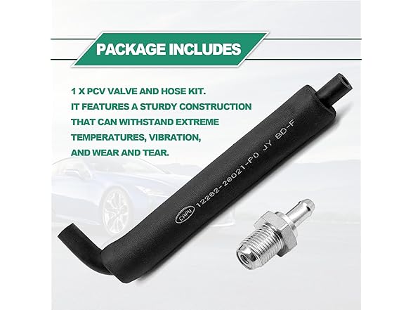 Engine PCV Valve Hose Kit 12204-28020