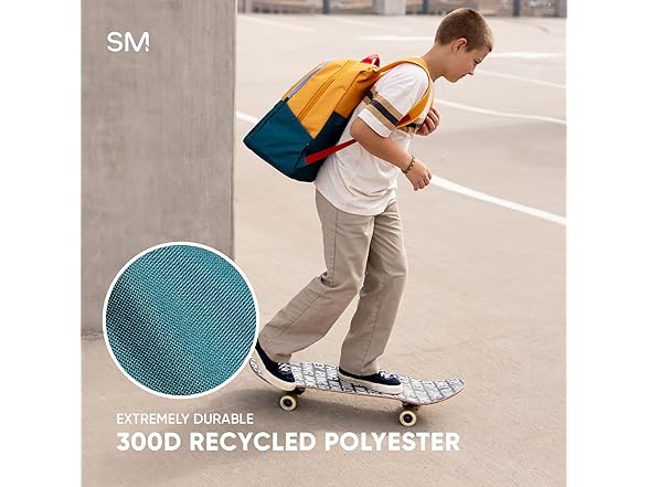 Simple Modern Ellis Backpack for School Ice Granite