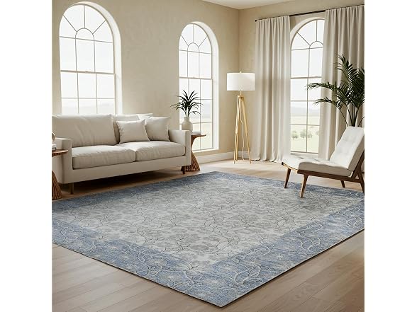 Gertmenian Botanica Rug 5x7 Hammel Blue
