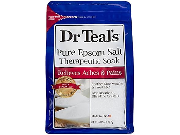 Dr. Teal's Epsom Salt Soaking Solution Magnesium Sulfate