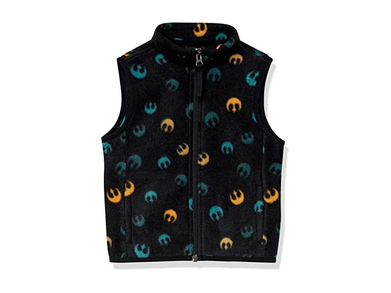 Amazon Essentials Disney | Marvel | Star Wars Boys' Polar Fleece Vests, Star Wars Rebel, X-Large