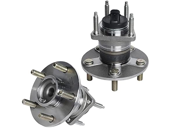 Detroit Axle - 2 Rear Wheel Bearing Hubs 2005-2010