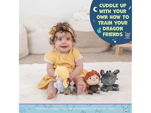 Kids Preferred How to Train Your Dragon 4 Pc Cuteeze Set