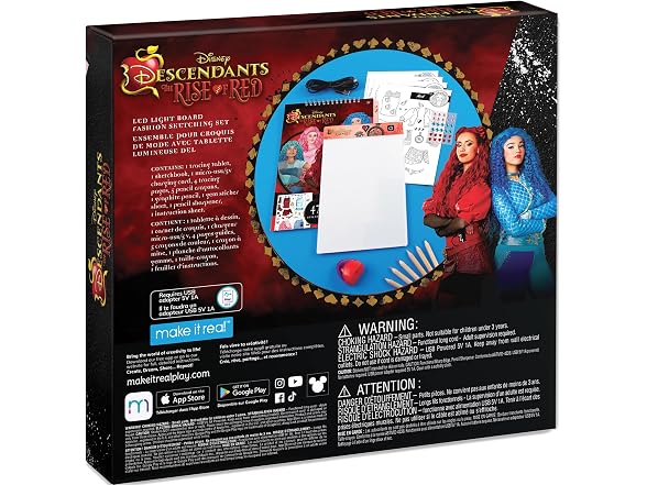 Make It Real: Descendants 4 Rise of Red - LED Light Board