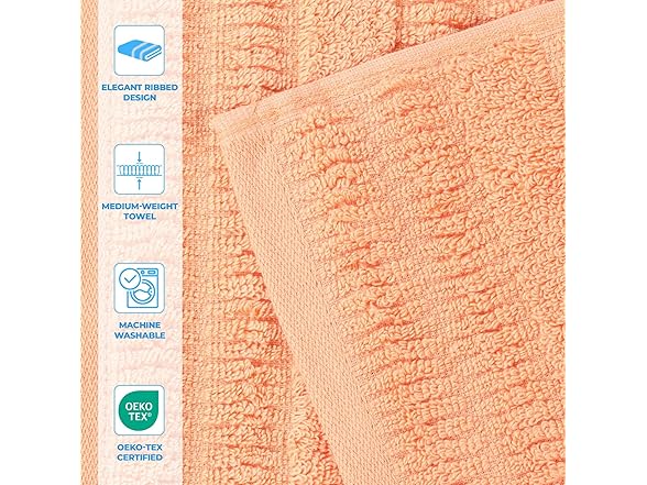 Superior 12PC Luxurious Face Towels