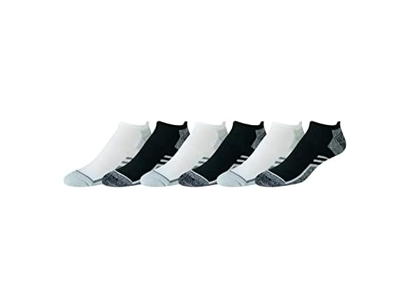 Amazon Essentials Men 6-pack Performance Tab Socks