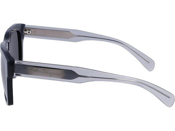 Ferragamo Unisex SF1087S 058 Sunglasses Metallic Grey