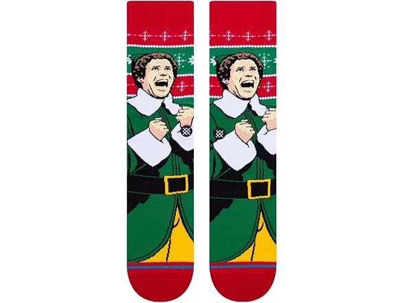 Stance Men (L) Elf Cold Outside Crew Socks