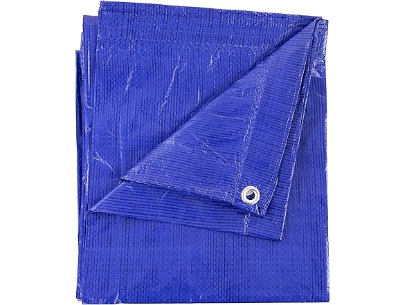 Kotap 50 x 50 Ft. All-Purpose Multi-Use Protection/Coverage 5-mil Poly Tarp