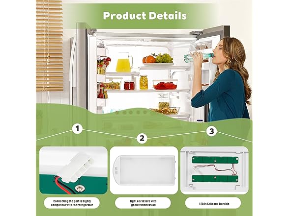 Antonw Refrigerator Light Replacement
