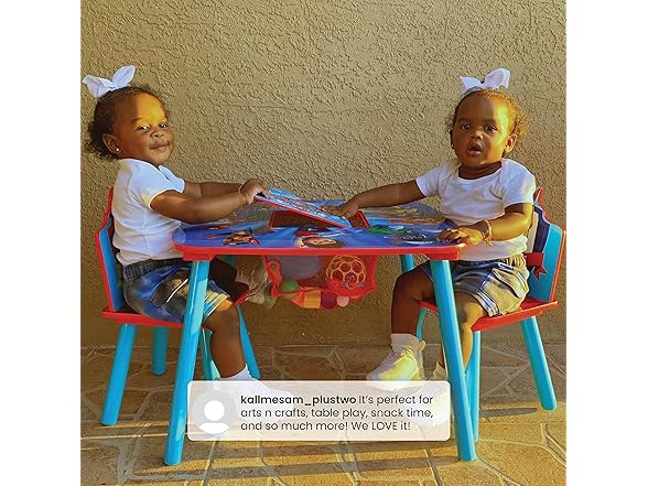 Delta Children Kids Table and Chair Set PAW Patrol