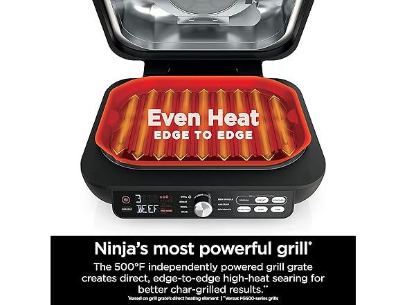 (NEW) Ninja IG651 Foodi Smart XL Pro 7-in-1 Indoor Grill