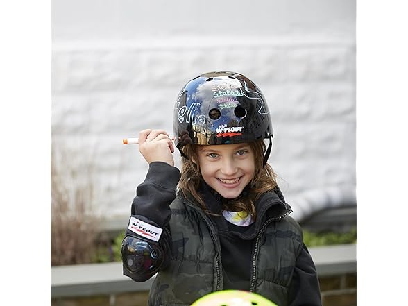 Wipeout Dry Erase Kids Helmet 5+