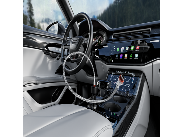 60W Dual USB-C Car Charger