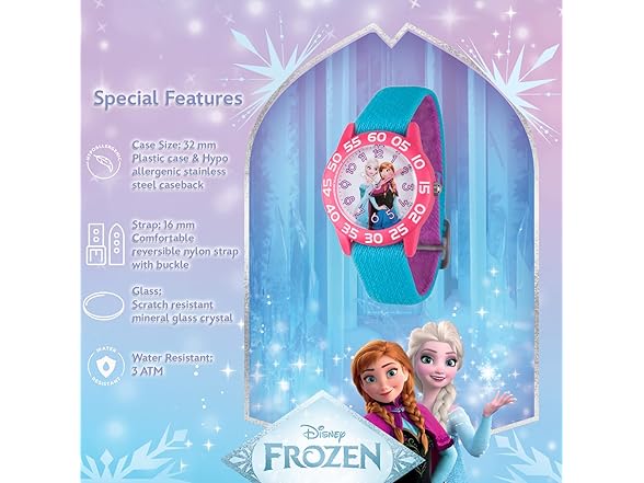 Disney Frozen Watch For Kids - Elsa Anna