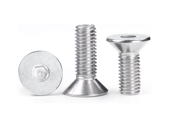 M3x6mm Flat Head Screws 50Pcs 304SS