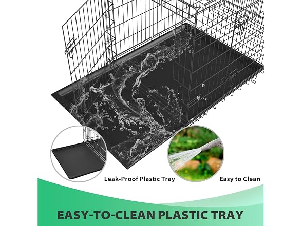 BestPet | Dog Crate | 24" | Black | Foldable
