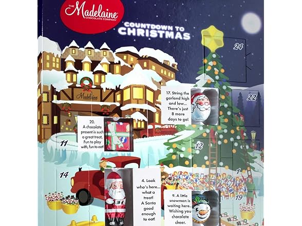 THE MADELAINE CHOCOLATE COMPANY Madelaine Chocolate Ad