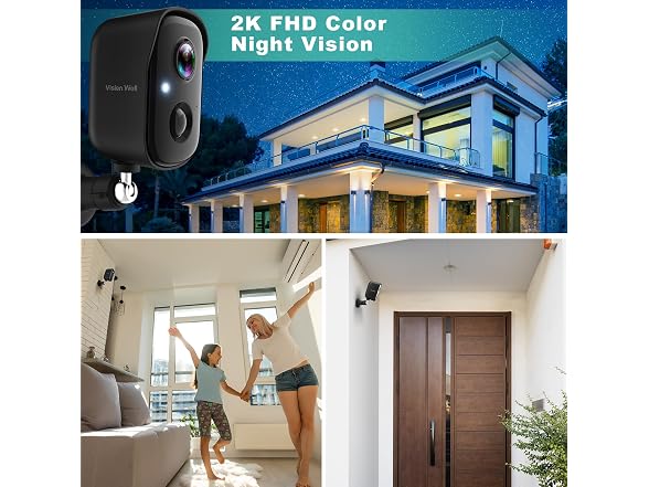 VISION WELL Security Cameras Wireless