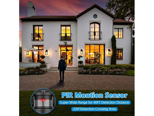 Lakumu 2-Pack Motion Sensor Wall
