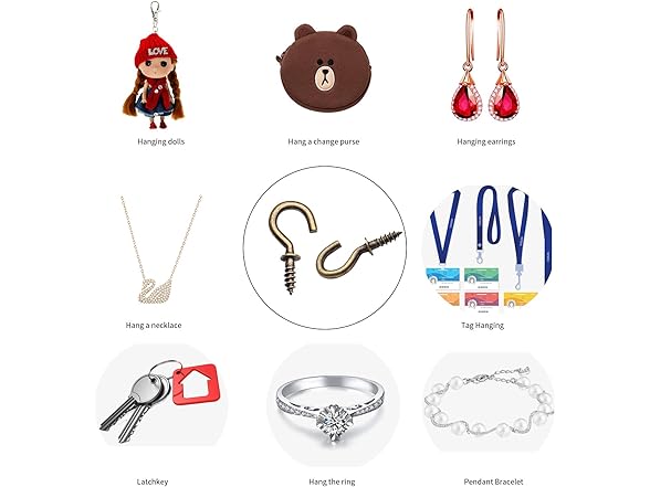 Aylifu 100pcs 1/2inch Bronze Mini Cup