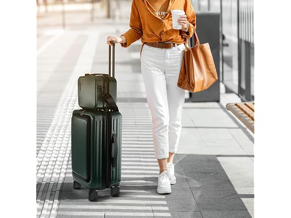 TRAVELARIM 20 Inch Carry On Luggage 