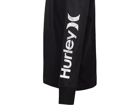Hurley Long Sleeve Hooded Graphic Tee