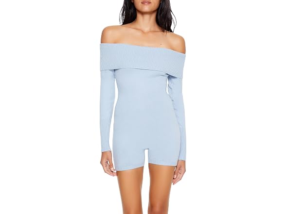 Forever 21 Women (M) Sweater-Knit Romper