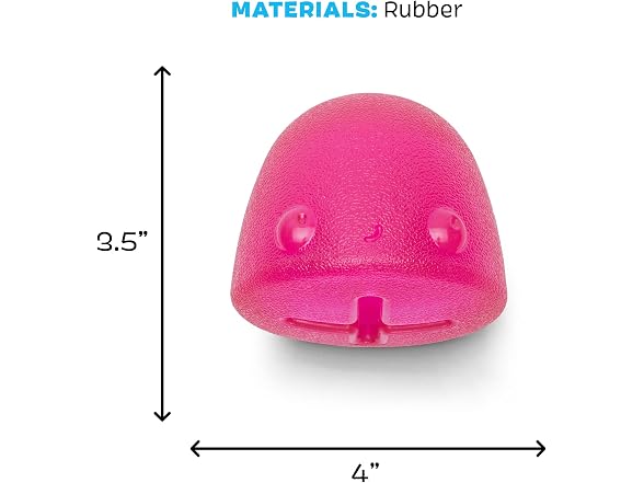 BarkBox Treats N' Sweets Gumdrop Rubber Dog Toy