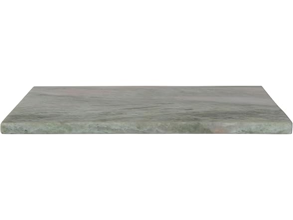 Bloomingville Rectangular Marble Cheese and Serving Board, Green Mélange